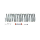 Bande LED flexible blanche avec alimentation pour solutions d'éclairage polyvalentes en intérieur