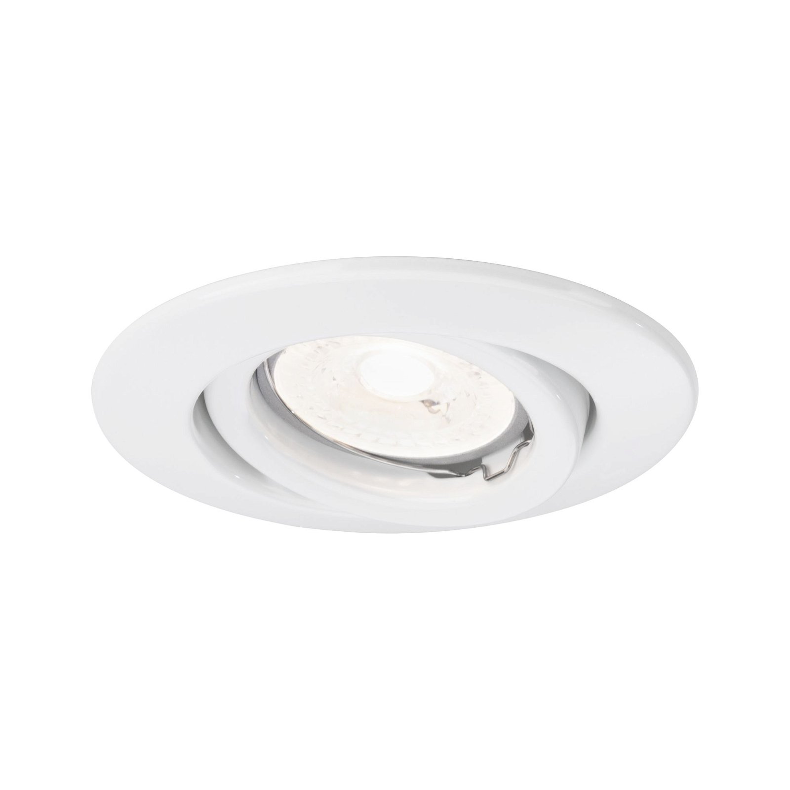 Recessed luminaire Quality Swivelling round 110mm 20° GU5,3 max. 50W 12V dimmable White