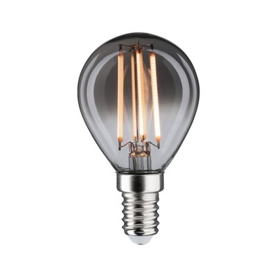 LED-Glühbirne mit E14-Fassung und transparentem Glas für energiesparende Beleuchtung