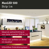 MaxLED 500 LED-strip 1 m wit voor werkverlichting en accenten in moderne keuken