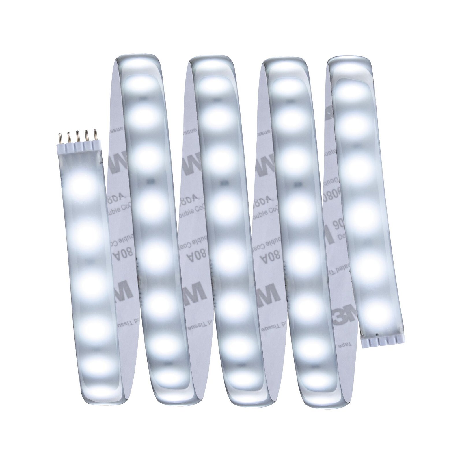MaxLED 500 LED Strip Daylight white 1,5m protect cover 9W 440lm/m 6500K 20VA