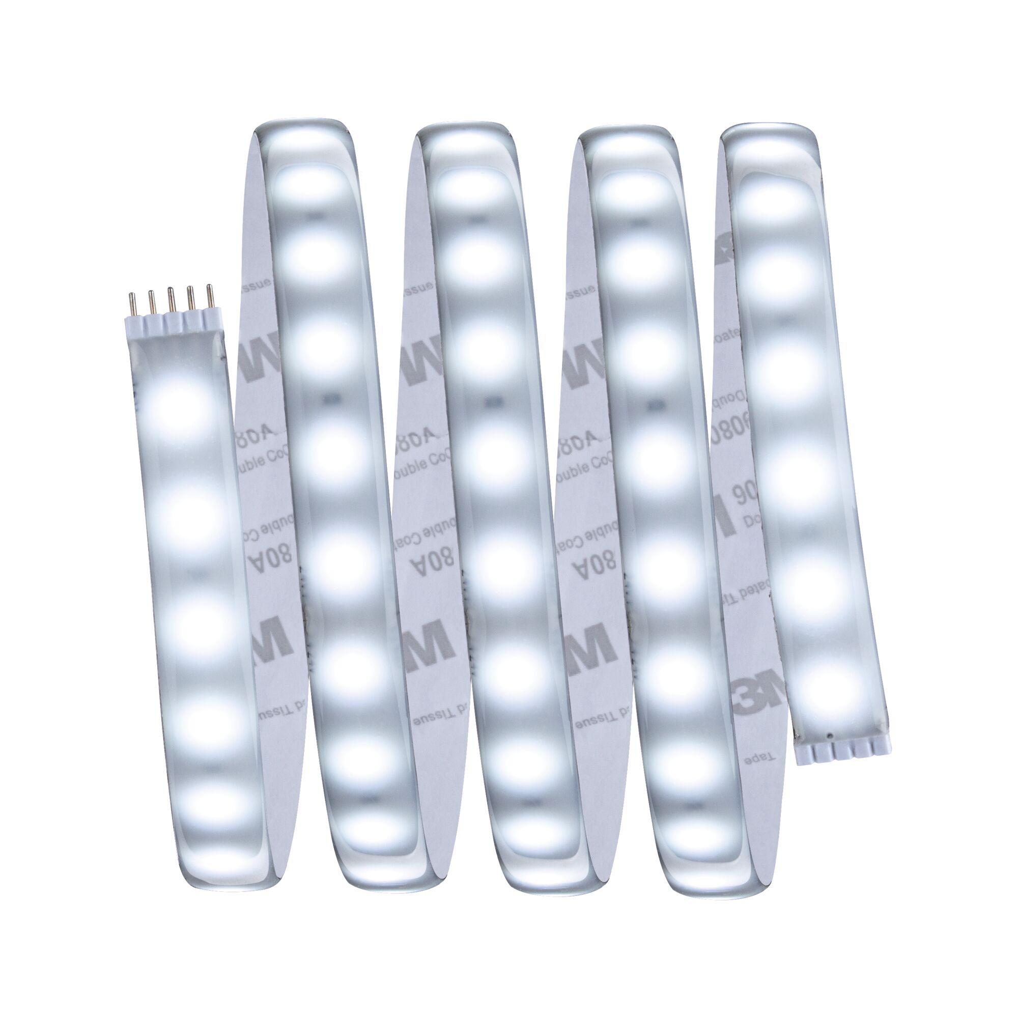 MaxLED 500 Strip LED Blanc lumière Kit de base 1,5m recouvert IP44 9W 440lm/m 6500K 20VA