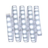 Bande LED flexible avec LEDs blanches et dos adhésif pour un éclairage polyvalent.