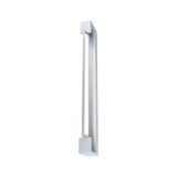 Schmale LED-Wandleuchte aus silbernem Aluminium mit modernem Design für Innenbeleuchtung