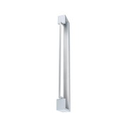 Schmale LED-Wandleuchte aus silbernem Aluminium mit modernem Design für Innenbeleuchtung
