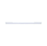 Long clear plastic cover for LED light strips, transparent and protective