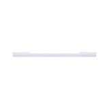 Long clear plastic cover for LED light strips, transparent and protective