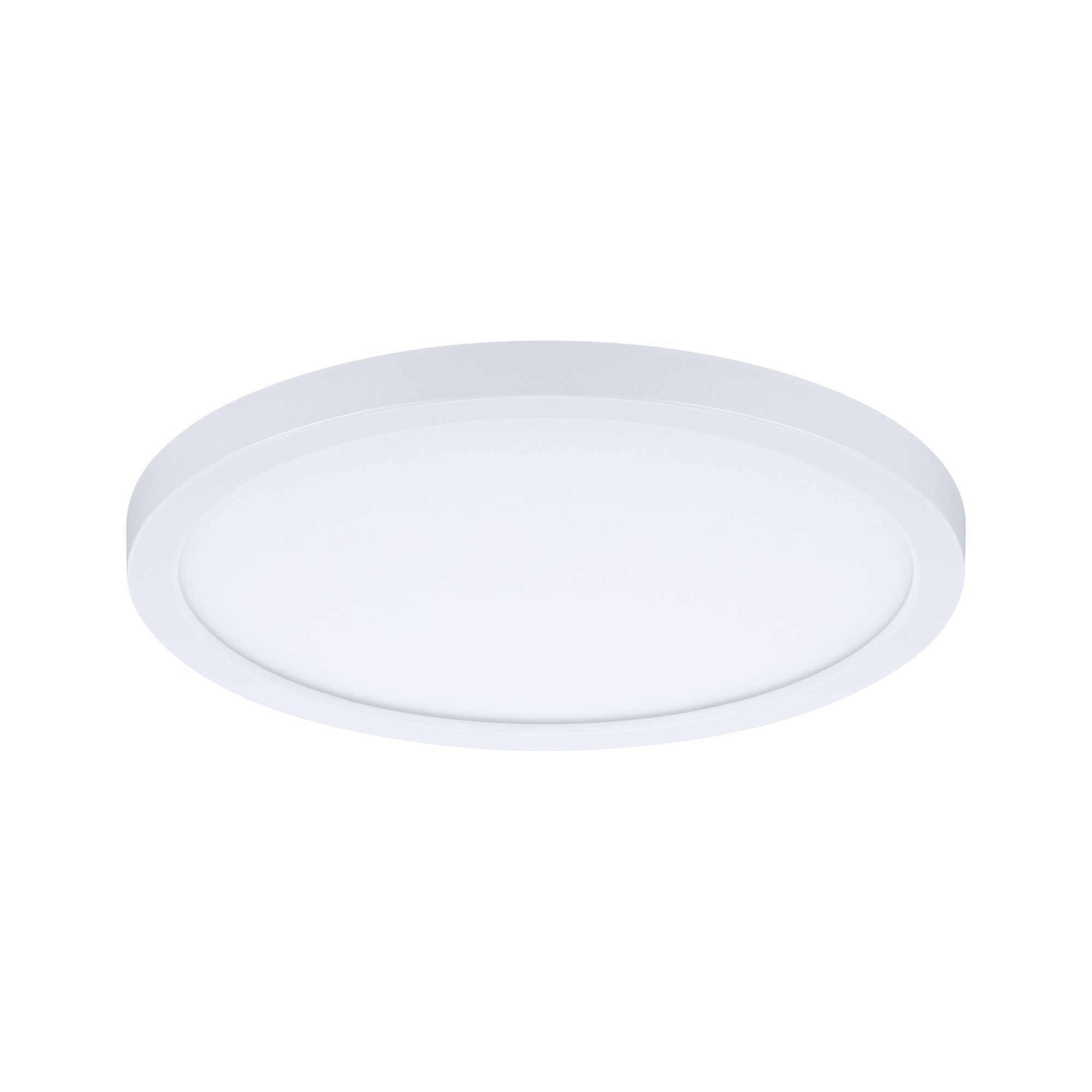 Rundes weißes LED-Deckenlicht mit Kunststoffrahmen für energiesparende Raumbeleuchtung