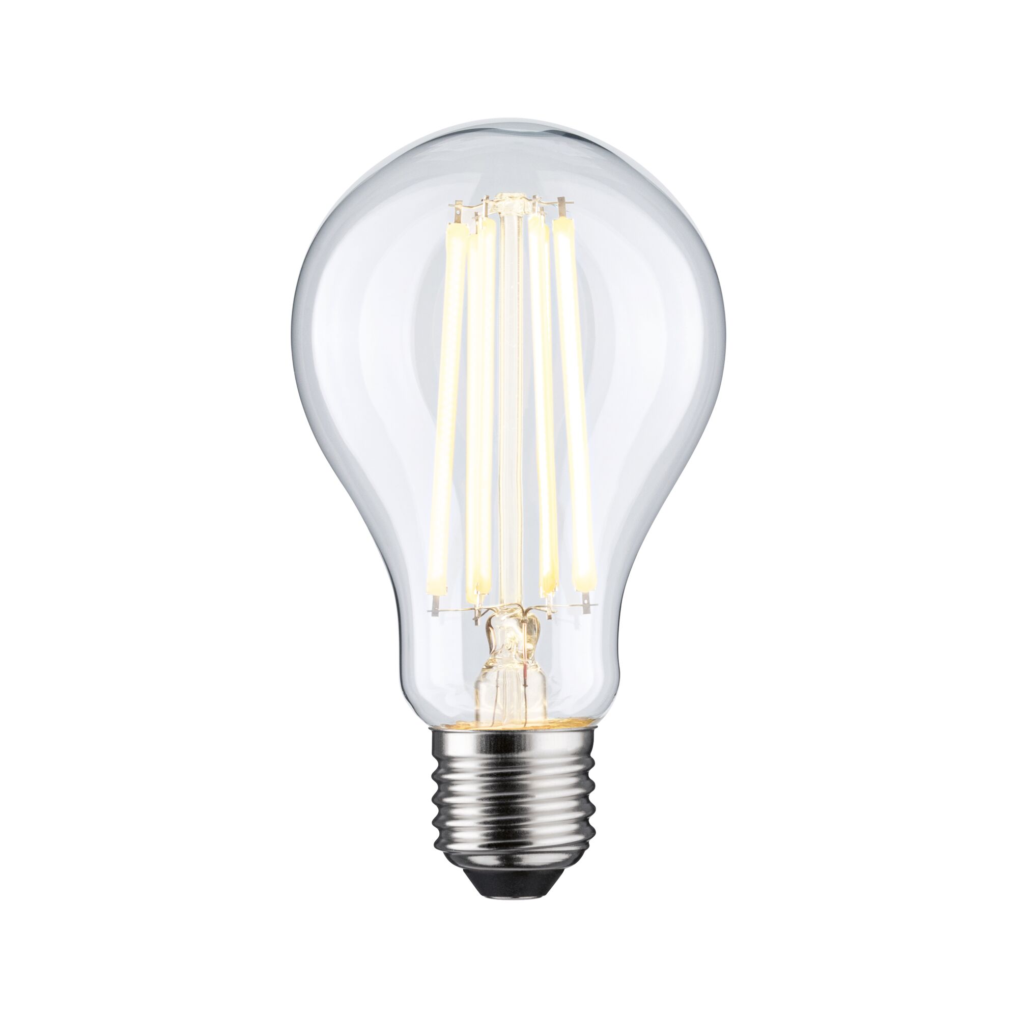 Filament 230 V LED-pære E27 2000lm 15W 2700K dæmpbar Klar LED-pære med klart glas og varmt hvidt lys, energibesparende lampe til hjemmet