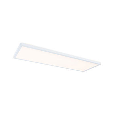 Plafonnier LED blanc plat avec design rectangulaire pour éclairage intérieur moderne