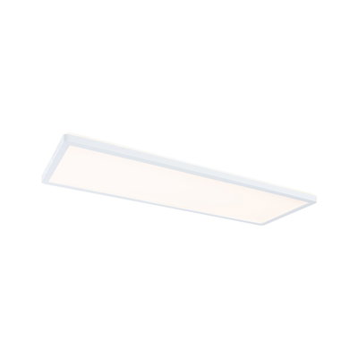 Flache weiße LED-Deckenleuchte mit rechteckigem Design für moderne Innenbeleuchtung
