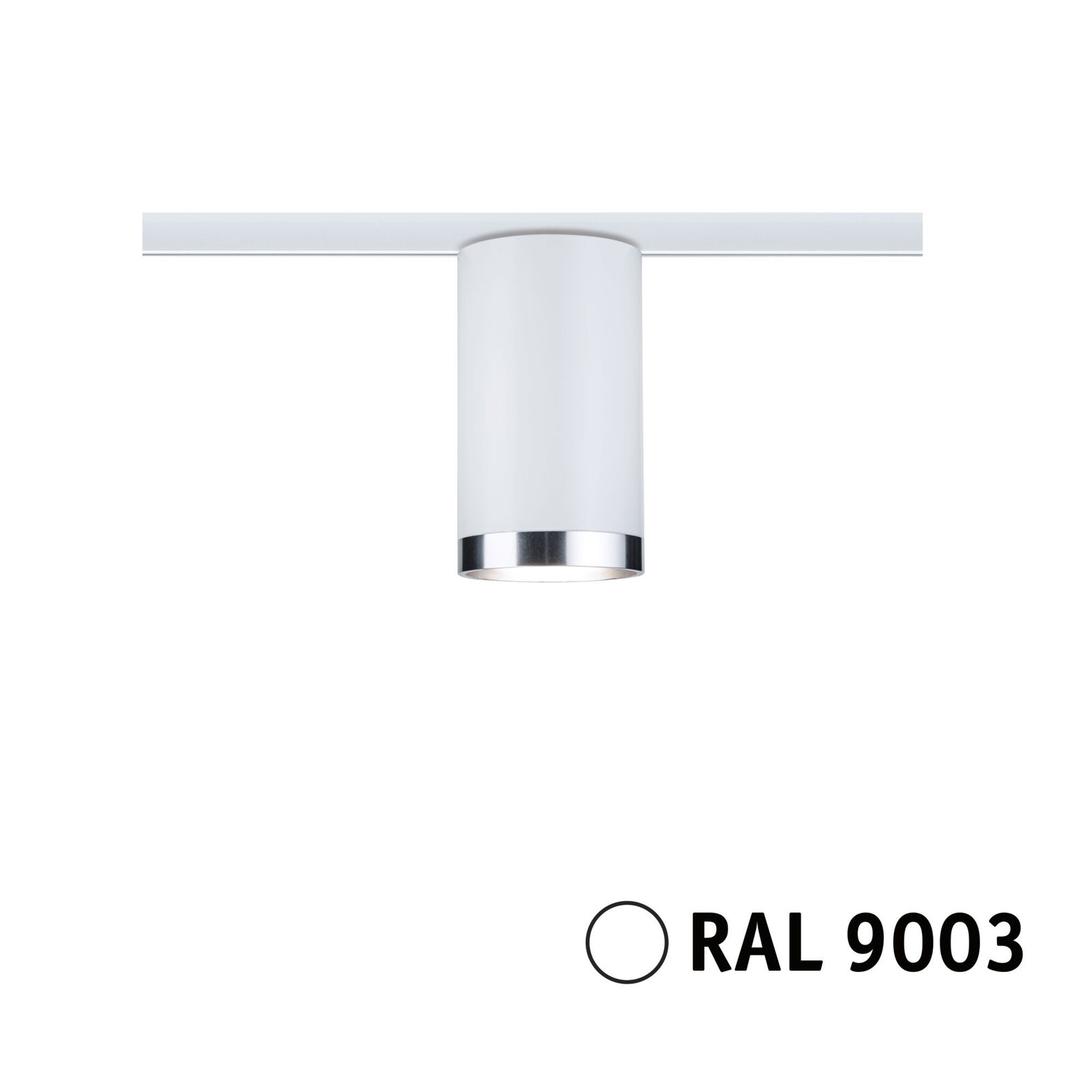 URail LED-railspot Tube Losse spot GU10 max. 10W dimbaar 230V Signaalwit