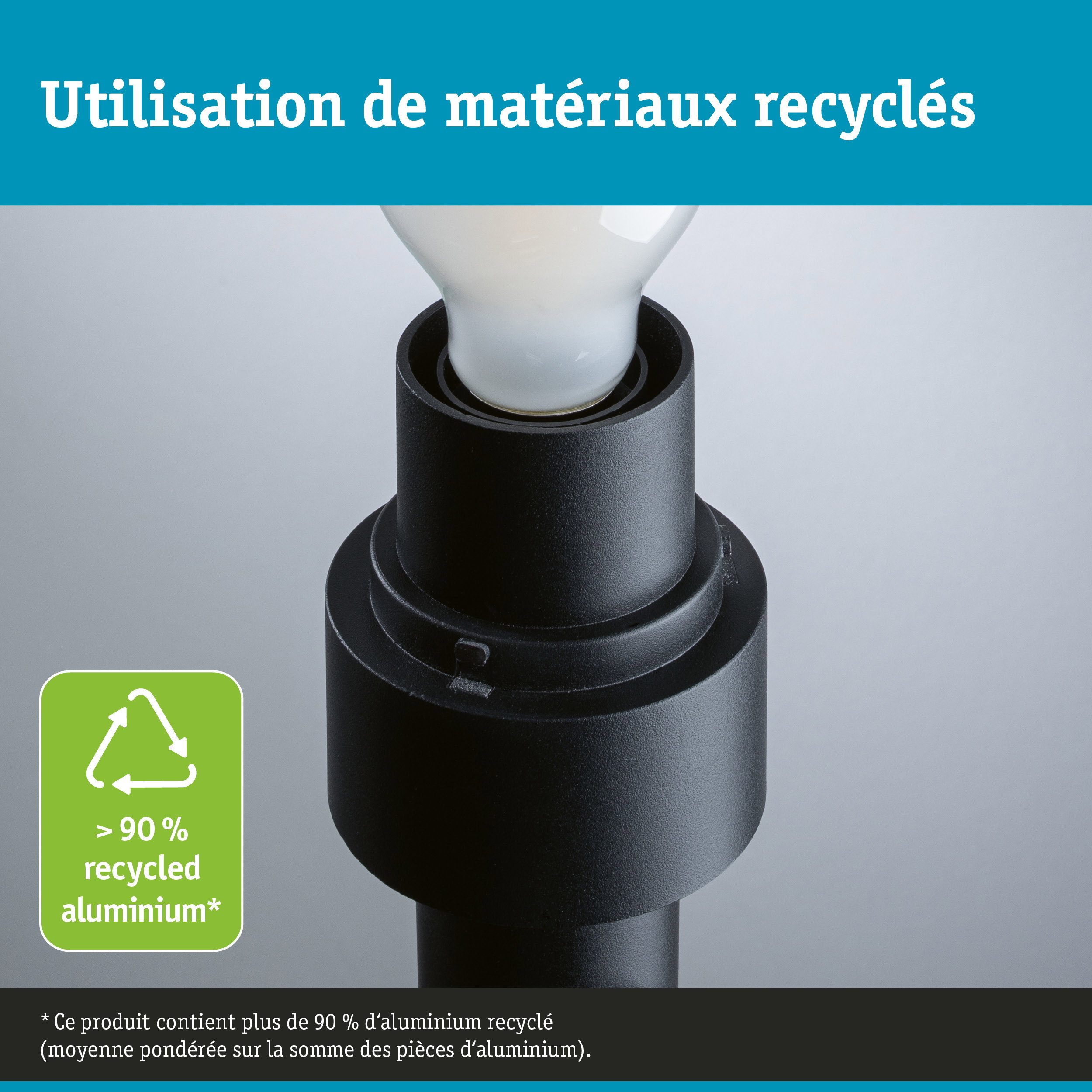 ModuShine Borne Élevée IP44 1900mm allongée Anthracite