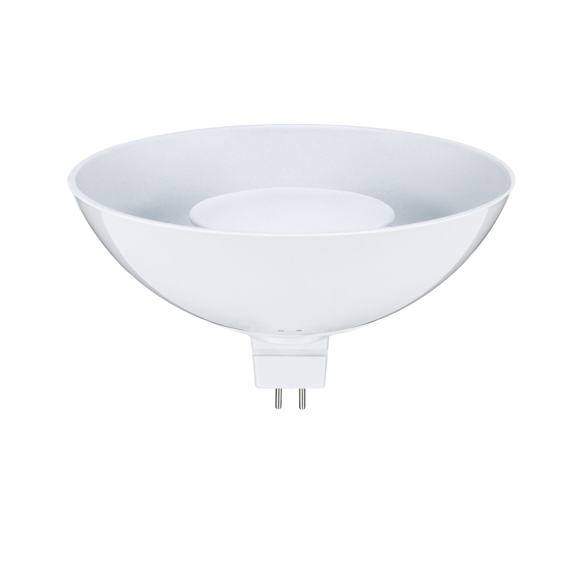 White MR16 LED bulb made of plastic for energy-efficient lighting solutions