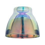 Abat-jour en verre irisé coloré pour éclairage moderne et décoration intérieure