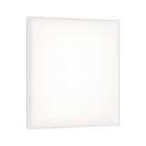 Square white LED ceiling light with even illumination for modern indoor lighting solutions