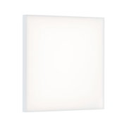 Square white LED ceiling light with even illumination for modern indoor lighting solutions