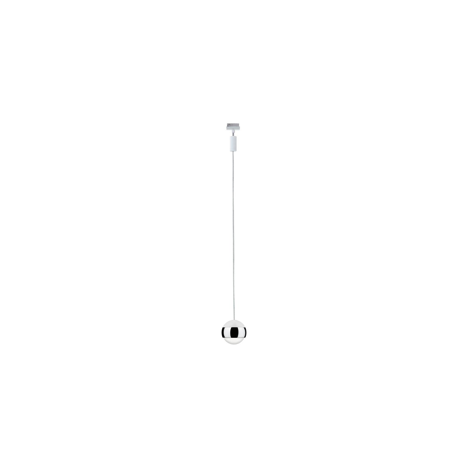 URail LED-pendel Capsule II 439lm 6,3W 2700K dæmpbar 230V Hvid/Krom