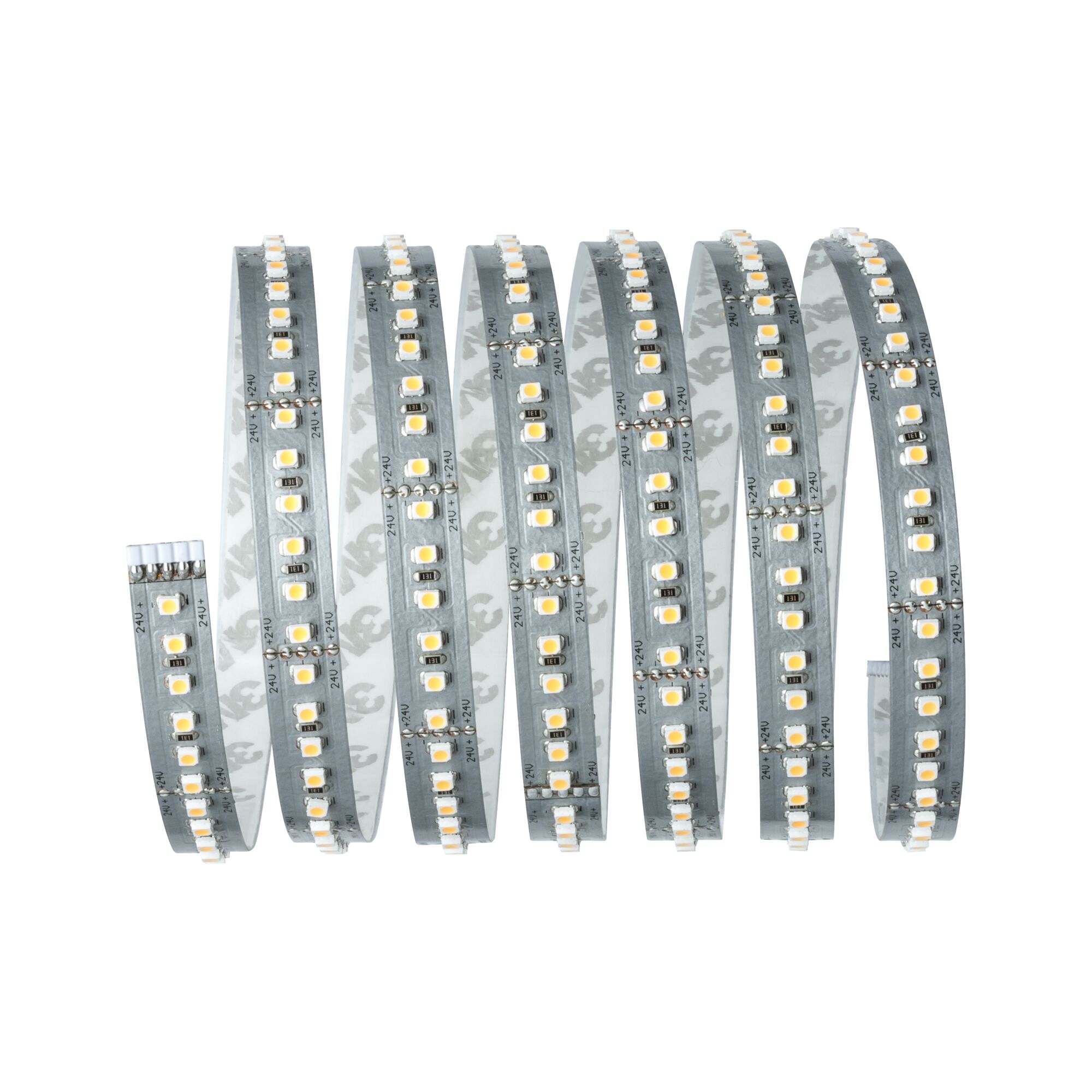 Bande LED flexible avec LEDs blanches sur circuit argenté pour éclairage polyvalent