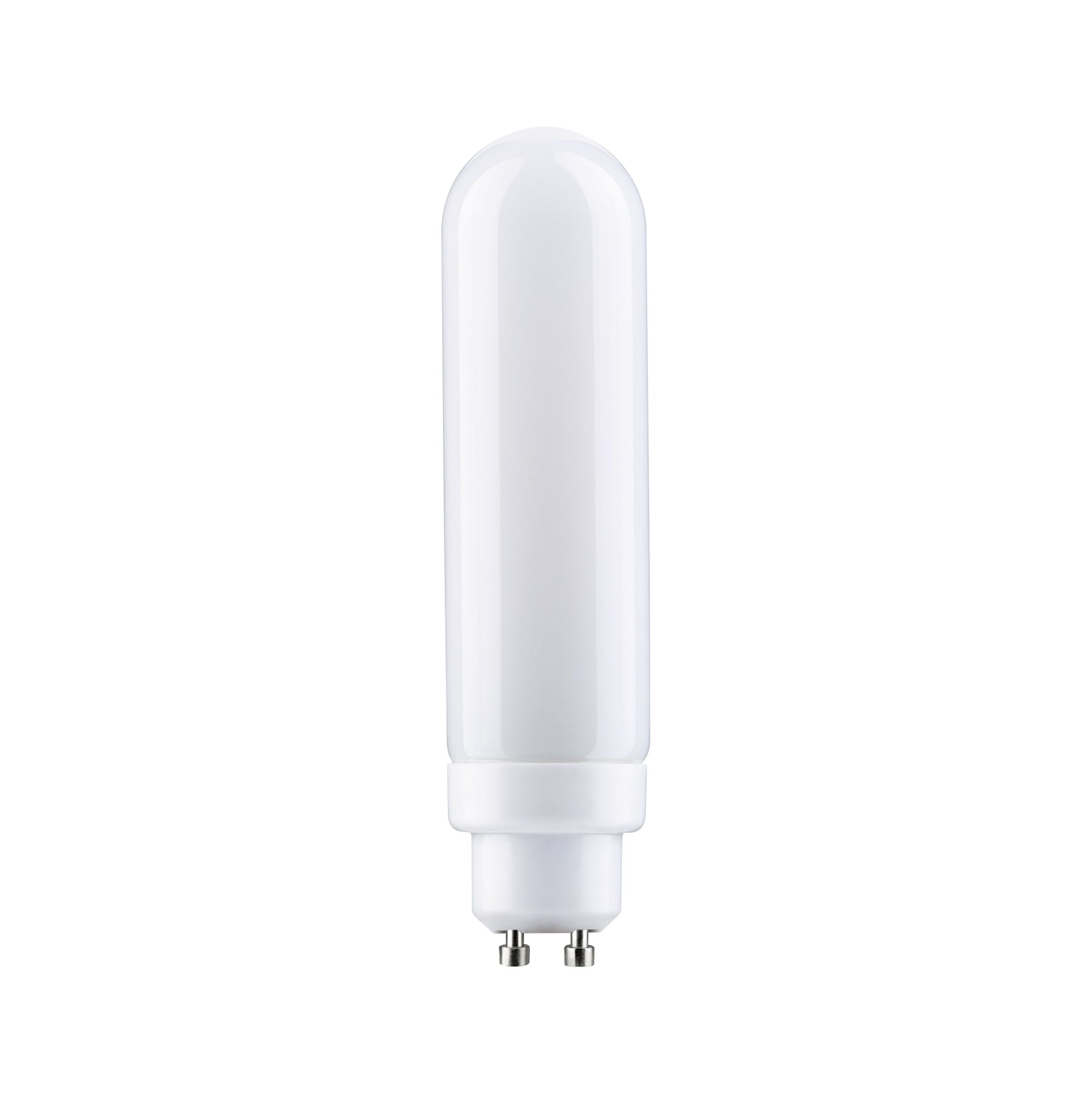 Witte LED-lamp met GU10-fitting van kunststof voor energiezuinige verlichting