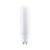 Witte LED-lamp met GU10-fitting van kunststof voor energiezuinige verlichting