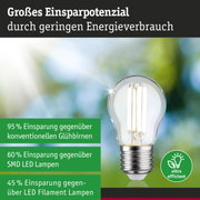 Energiesparende LED-Glühbirne mit klarem Glas und E27-Fassung für nachhaltige Beleuchtung