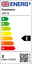 Energy label showing efficiency class E and 2 kWh consumption per 1000 hours for lighting products.