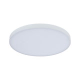 Plafonnier LED rond blanc avec diffuseur mat en plastique pour éclairage moderne