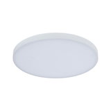 Plafonnier LED rond blanc avec diffuseur mat en plastique pour éclairage moderne