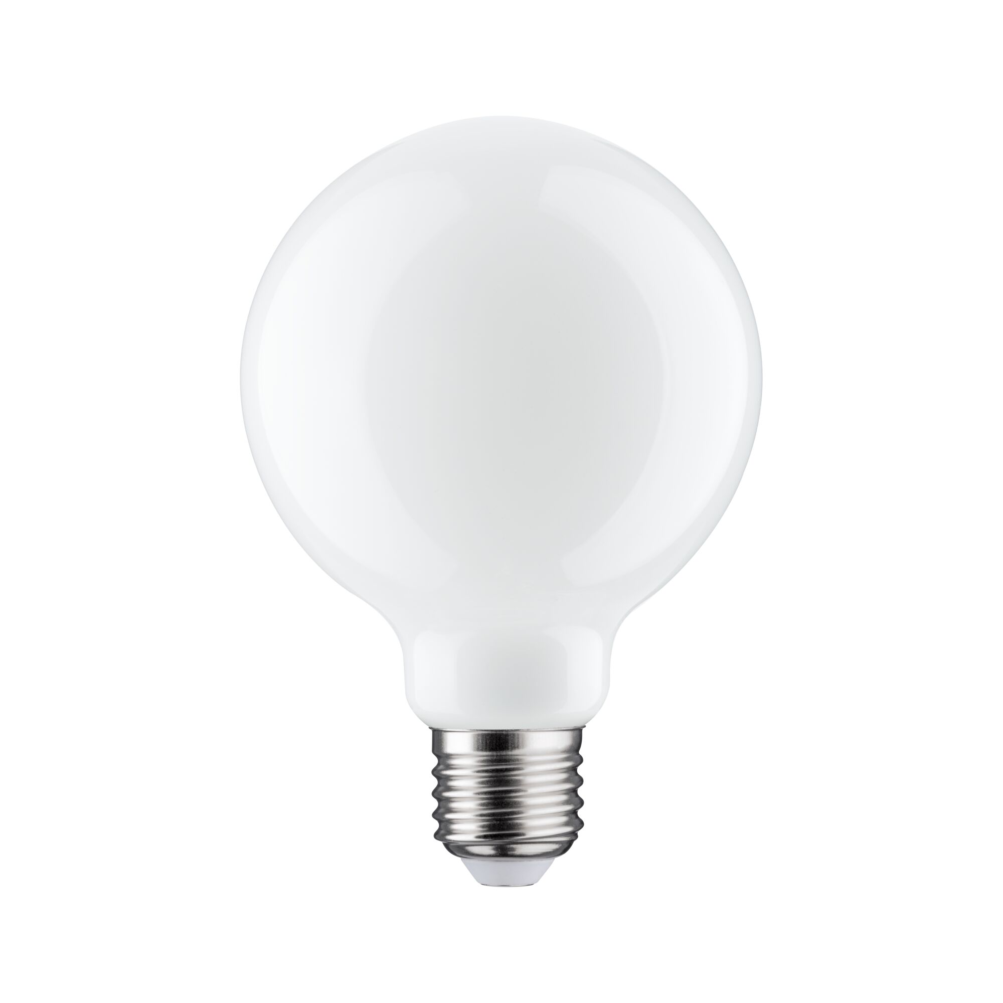 Filament 230 V LED-globe G95 E27 806lm 7,5W 2700K dæmpbar Opal Rund hvid LED-pære med E27-fatning i glas til energibesparende belysning