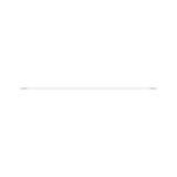 Long white LED tube with metal ends for energy-efficient indoor lighting solutions