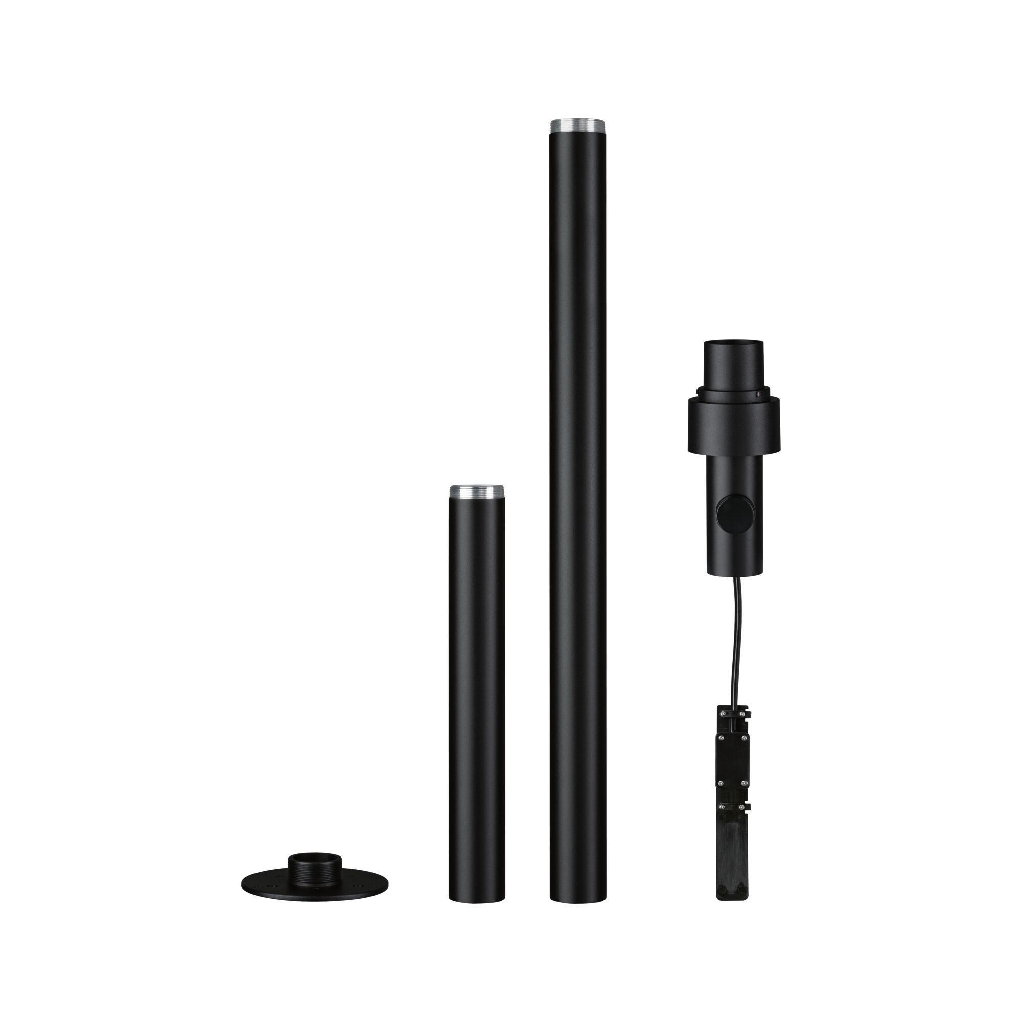 ModuShine Borne Moyen IP44 1230mm allongée Anthracite