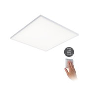 Quadratische weiße LED-Deckenleuchte mit 3-stufiger Dimmfunktion und modernem Design