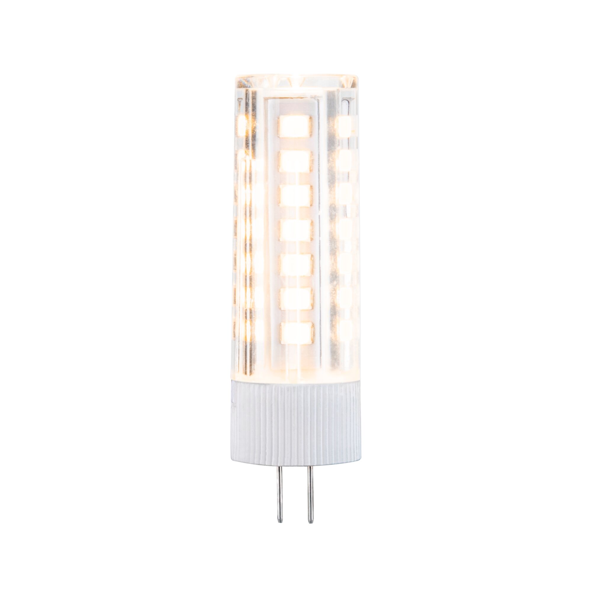 Small white LED lamp with G4 base, energy-saving light source for home lighting solutions