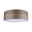 Neordic Ceiling luminaire Liska E27 230V max. 3x20W dimmable Dark wood Wood/Metal Round wooden ceiling light in brown with white diffuser for modern home lighting
