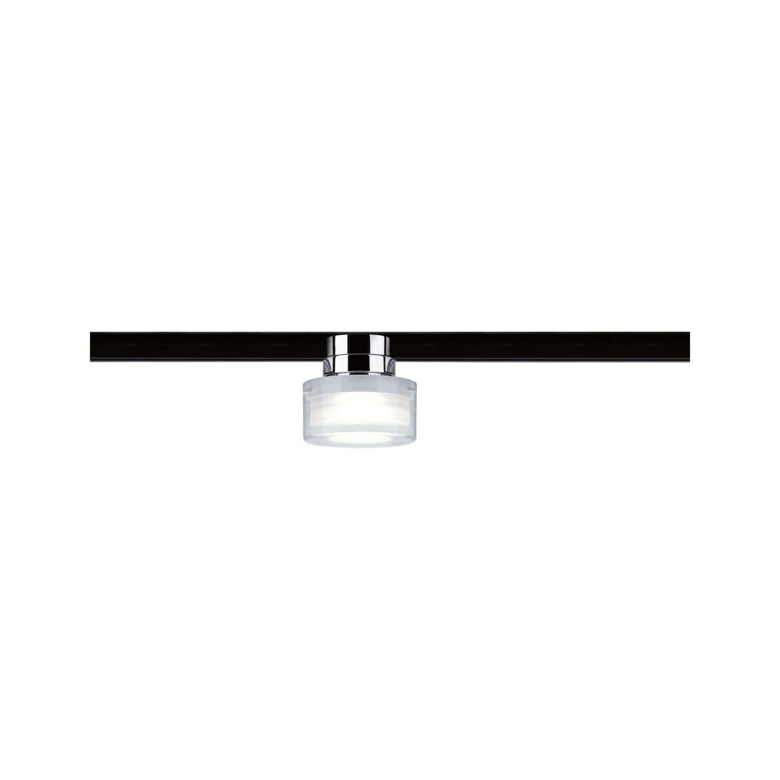 URail LED-skinnespot Topa Dot Enkelt spot 350lm 4,9W 4000K dæmpbar 230V Krom/Klar/Satin