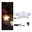 Plug & Shine Kit Objet lumineux LED Star IP67 3000K 2,8W blanc Étoile blanche en plastique avec éclairage LED et accessoires pour jardin extérieur