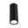 LED Ceiling luminaire 3-Step-Dim Barrel 2700K 470lm 230V 6W dimmable Black matt Black cylindrical metal ceiling light with warm white LED for modern indoor lighting