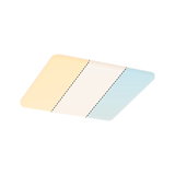 Rectangular LED ceiling light with adjustable color temperature in warm, neutral, and cool white