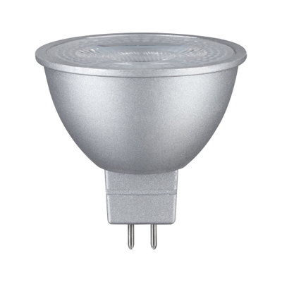 Silberne LED-Reflektorlampe mit GU5.3 Sockel aus Aluminium für energiesparende Beleuchtung