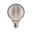 Floating Shine 230 V Standard LED Globe E27 90lm 2,8W 1800K Smoke glass Round LED bulb with smoked glass and visible filament for modern lighting solutions.