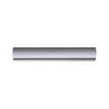Schlanke Aluminium-Wandleuchte in Silber mit modernem Design für energiesparende LED-Beleuchtung
