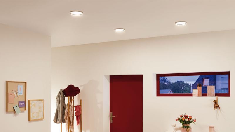 LED Panels für Büroräume LED Panels im Eingansbereich eines Büros