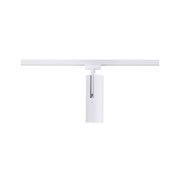 Witte metalen LED-railspot voor moderne binnenverlichting en verstelbare lichtaccenten
