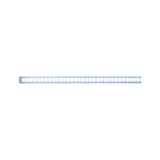 Long white LED strip with aluminum housing for modern indoor lighting solutions