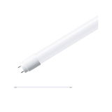 Tube LED blanc avec deux broches métalliques, tube fluorescent économique pour éclairage