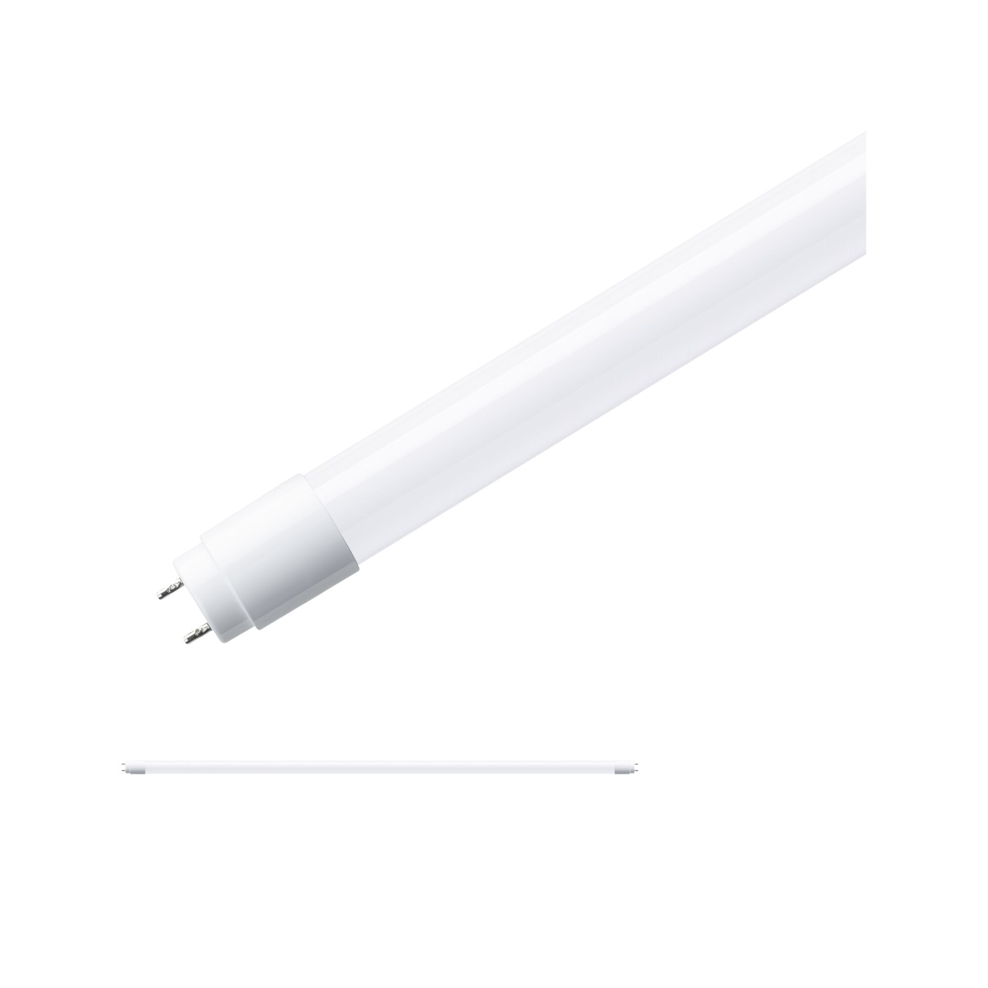 Standard 230 V Tubes LED G13 T8 EM 1214mm 1800lm 17,8W 3000K Opale Tube LED blanc avec deux broches métalliques, tube fluorescent économique pour éclairage