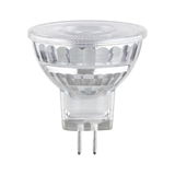 Clear MR16 LED bulb with two metal pins, energy-saving lamp for spotlight lighting