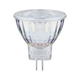 Transparante MR16 LED-lamp met twee metalen pinnen, energiezuinige lamp voor spotverlichting