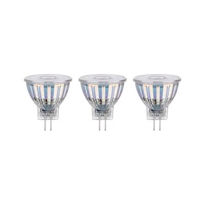 Drie heldere halogeen reflector lampen met GU5.3 fitting voor energiezuinige verlichting